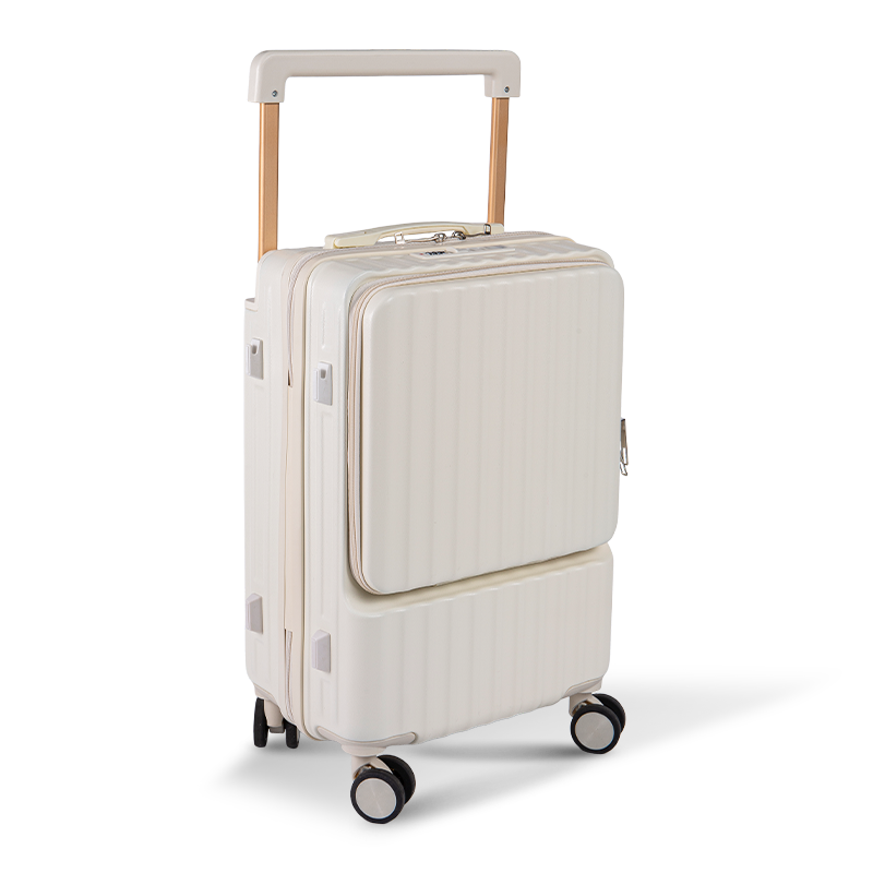 SGG Trolley sarcinas cum quinque rotae, magna facultatem, antea foramen, fortis, tacere, fashionable peregrinatione sarcinas